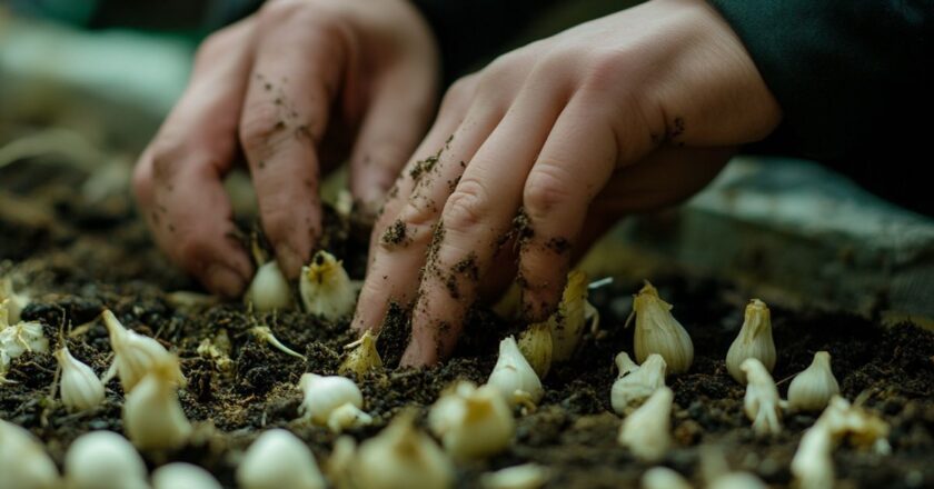 Comment réussir à planter de l’ail germé dans votre jardin