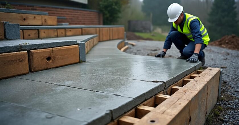 Comment construire une terrasse surélevée en béton durable et esthétique