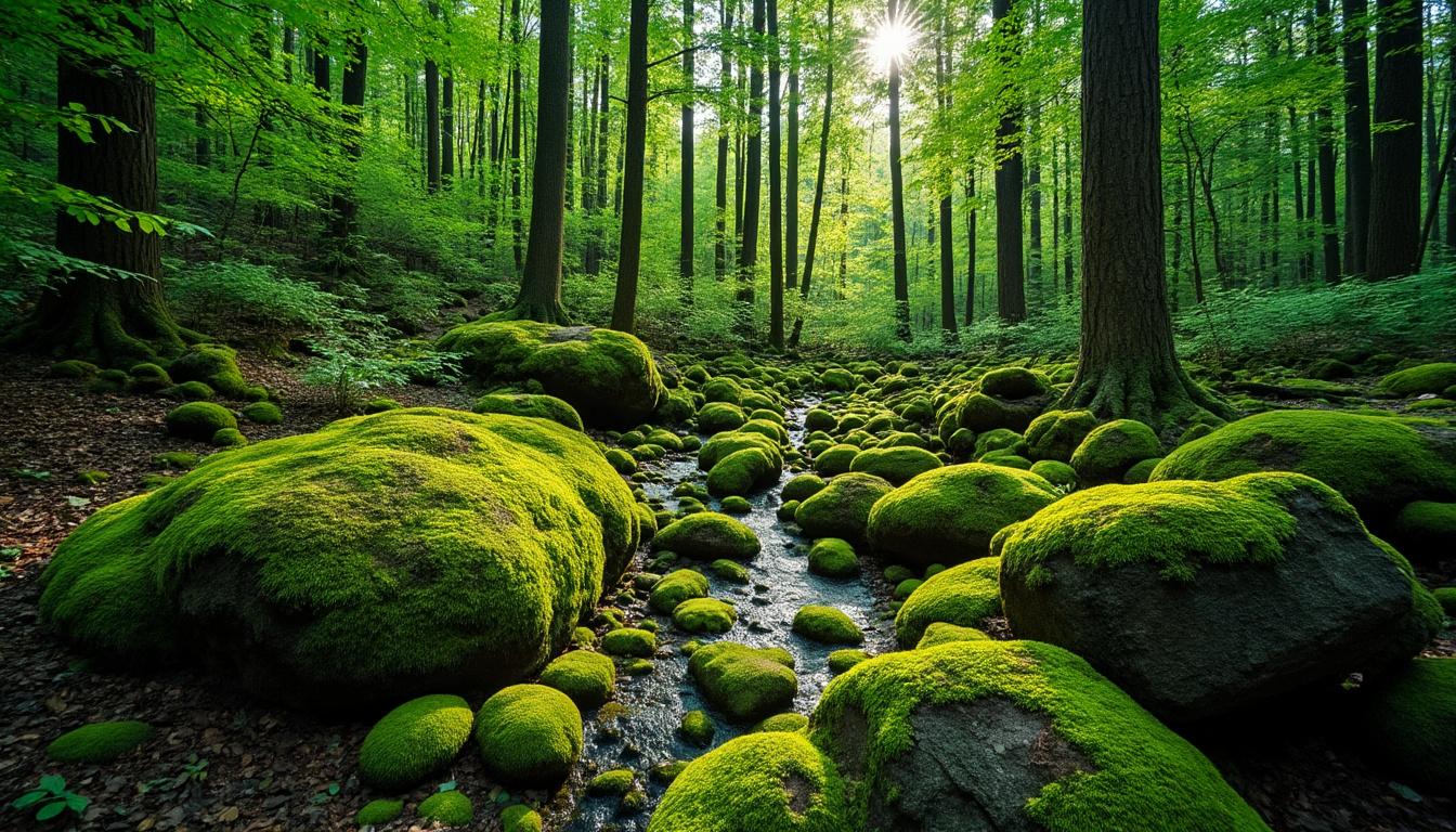 explorez l'univers fascinant de la mousse en forêt et comprenez son rôle vital dans l'écosystème, contribuant à la biodiversité et au maintien de l'équilibre naturel.