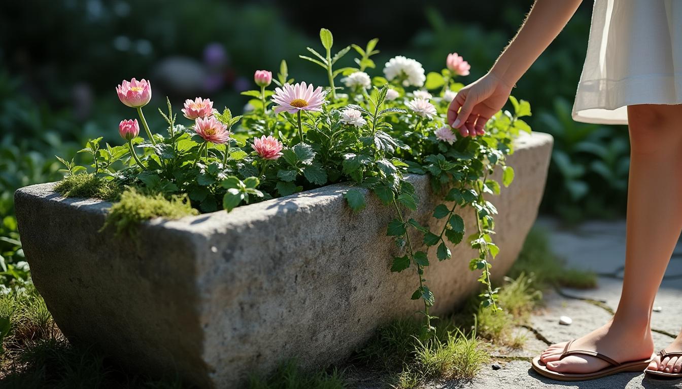 explorez des idées innovantes pour embellir votre extérieur avec une auge en pierre. découvrez les plantes idéales à intégrer pour créer un espace extérieur harmonieux et vivant, tout en profitant des avantages esthétiques et pratiques de cette solution de jardinage.