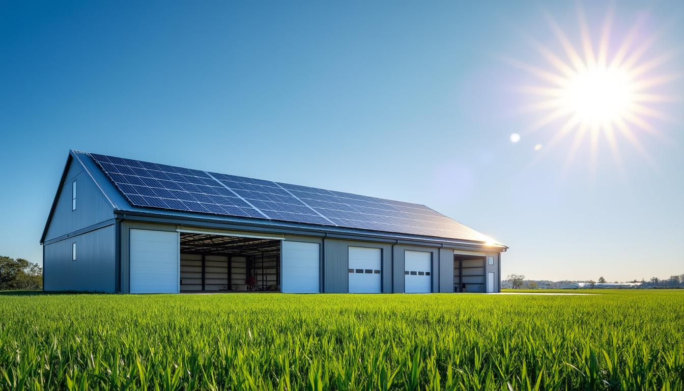 découvrez comment installer un hangar agricole photovoltaïque arkolia sur votre terrain, une solution durable et économique pour optimiser votre espace tout en produisant de l'énergie renouvelable. profitez d'un accompagnement personnalisé et d'une expertise reconnue pour maximiser les avantages de votre projet.