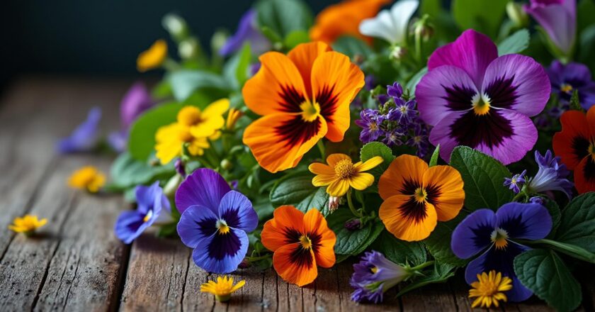 Les fleurs comestibles et leur utilisation en cuisine : le guide !
