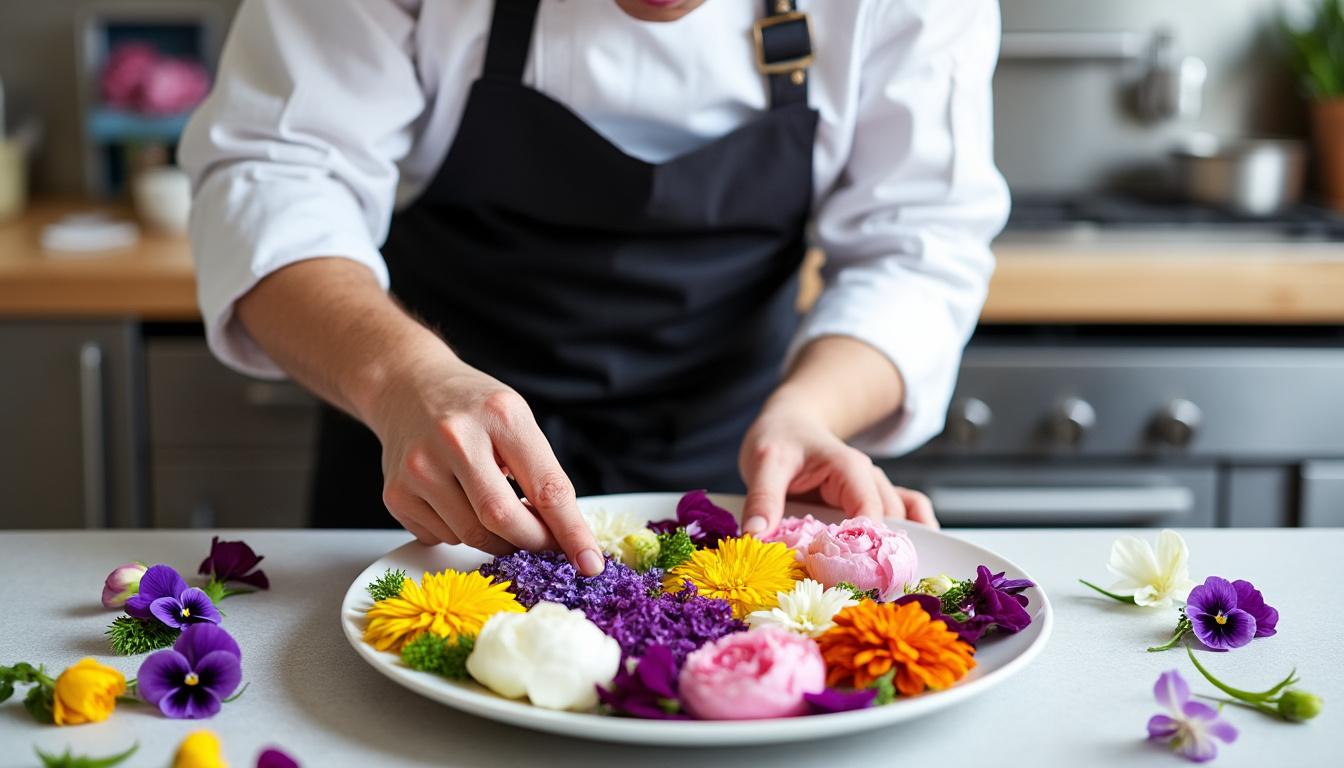 découvrez notre guide complet sur les fleurs comestibles et leur utilisation en cuisine. apprenez à sublimer vos plats avec ces ingrédients insolites, savoureux et colorés, tout en explorant des recettes pratiques et des conseils d'utilisation. éveillez vos sens et surprenez vos invités avec des créations florales délicieuses et esthétiques !