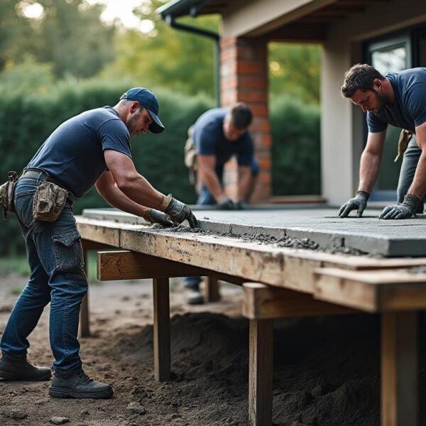 Pourquoi et comment faire une terrasse béton sur pilotis chez soi