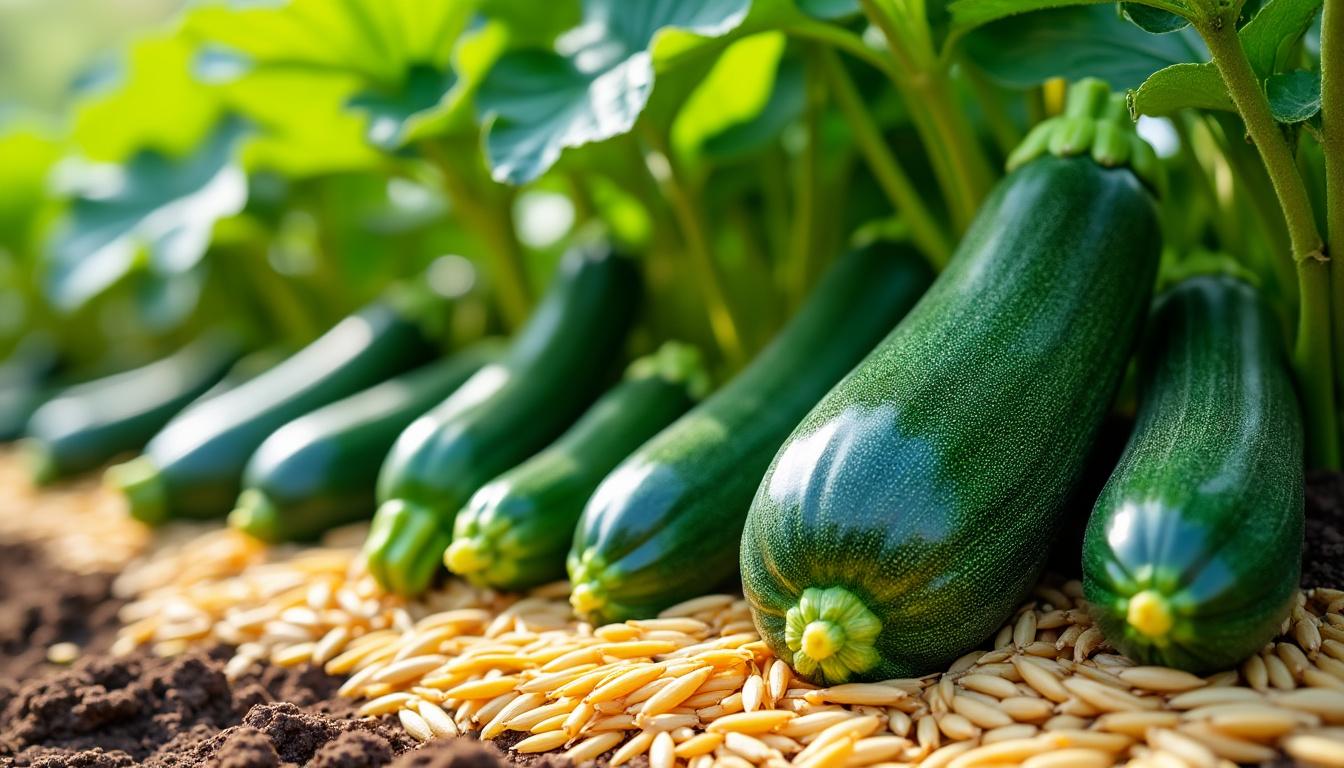 découvrez comment ajouter du riz au pied des courgettes peut améliorer leur croissance, protéger contre les nuisibles et enrichir le sol. adoptez cette méthode naturelle pour un potager plus sain et productif !