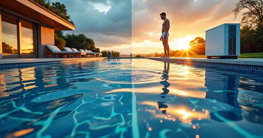 Temps pour chauffer une piscine de 40m3 avec une pompe à chaleur