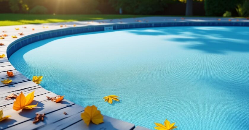 Filet de piscine anti-feuilles : la solution idéale contre la saleté et les débris