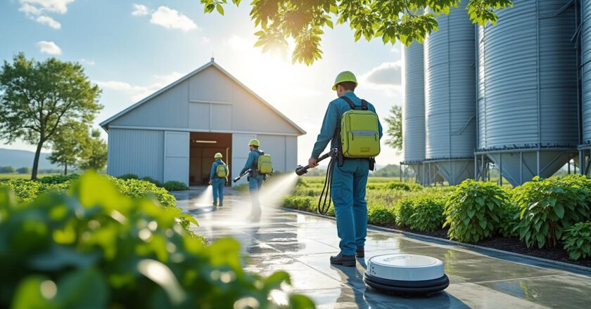 Les meilleures entreprises de nettoyage de bâtiments agricoles et leurs services innovants