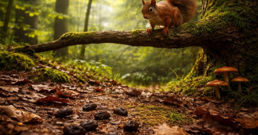 Découvrez ce que le caca d’écureuil révèle sur le climat local