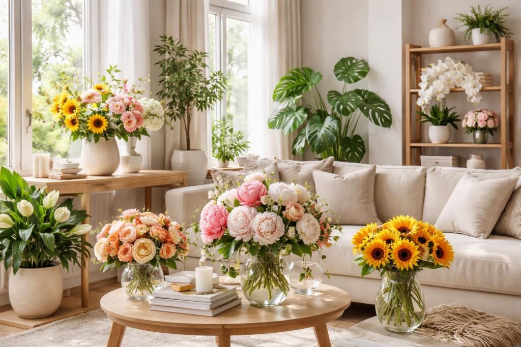 découvrez comment intégrer des fleurs populaires dans votre intérieur pour une décoration naturelle et élégante, apportant fraîcheur et couleur à votre espace de vie.