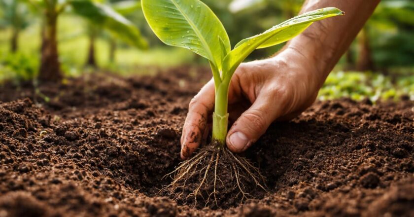 Le guide pour faire pousser planter une banane dans la terre
