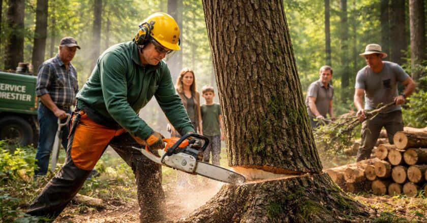 Le rôle essentiel d’un service forestier pour un abattage d’arbre gratuit dans l’entretien des forêts