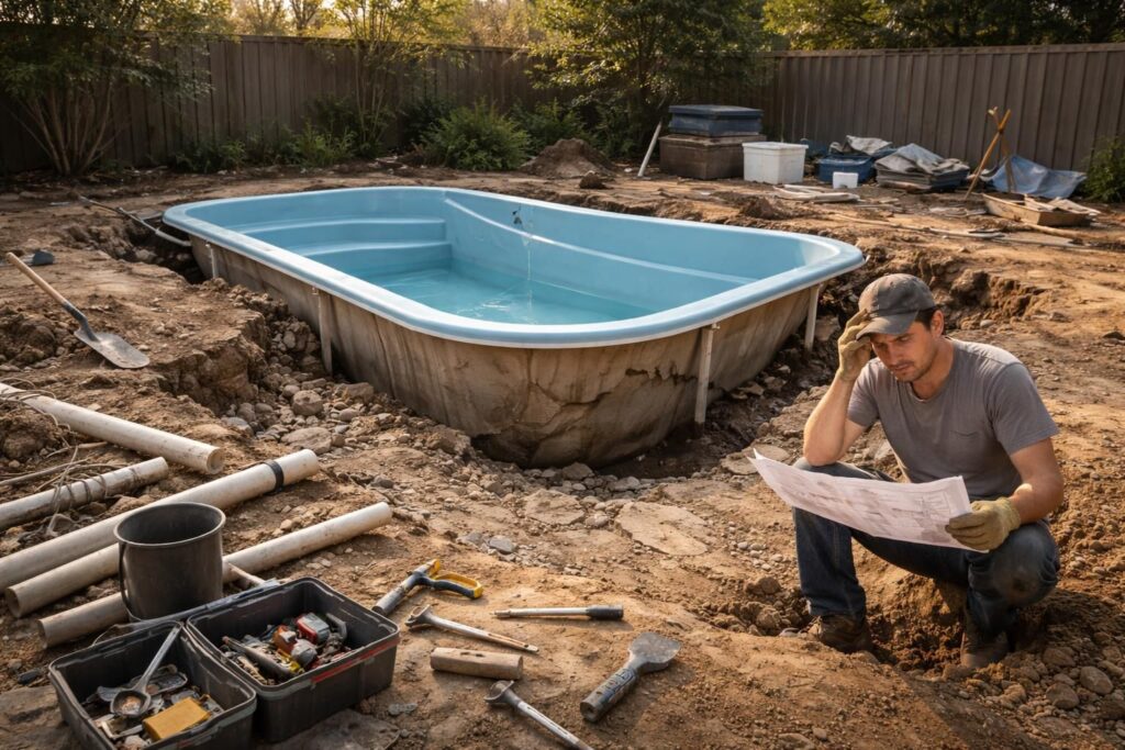 découvrez les erreurs courantes à éviter lors de l'installation d'une piscine en fibre de verre pour garantir une mise en place réussie et durable.