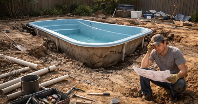 Les erreurs à éviter lors de l’installation d’une piscine en fibre de verre