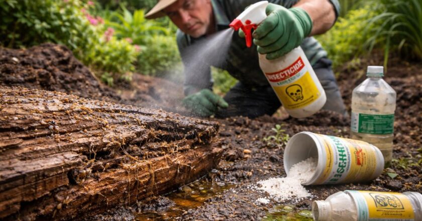 Les erreurs courantes à éviter lors de la destruction des termites dans le jardin