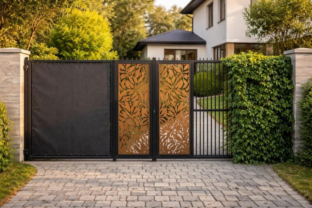 découvrez les meilleures solutions pour occulter efficacement un portail ajouré et garantir votre intimité tout en conservant l'esthétique de votre entrée.