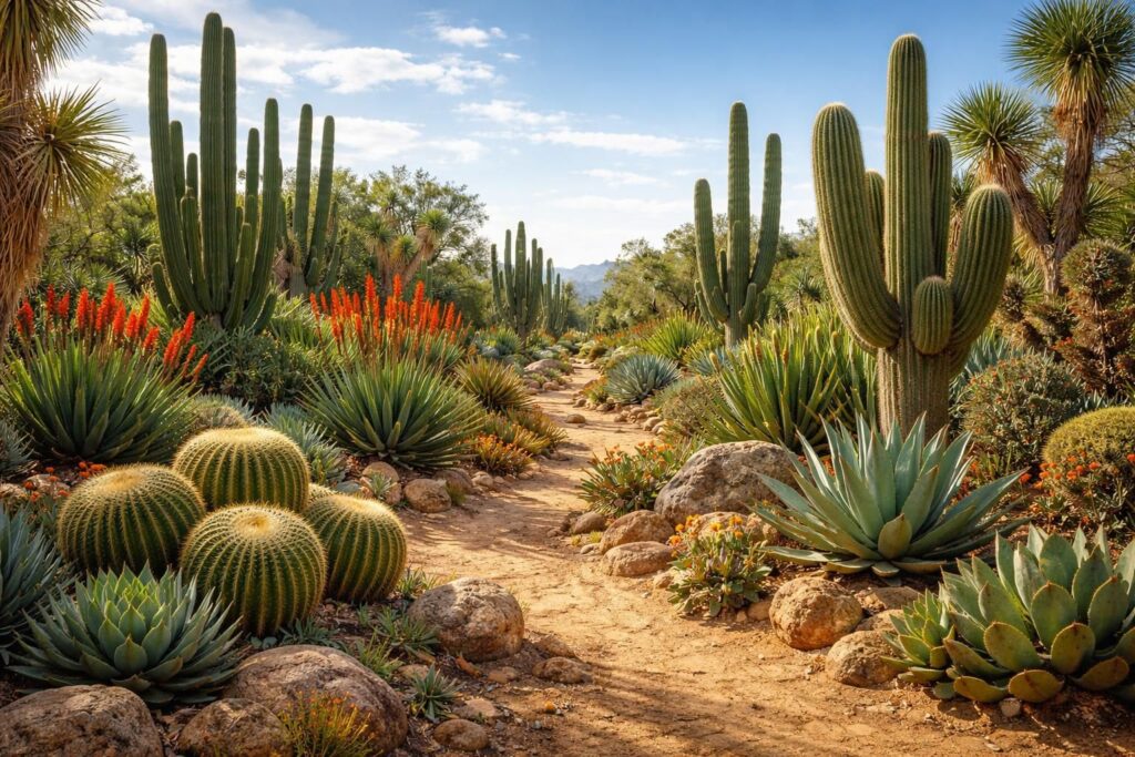 découvrez les plantes fascinantes du cactus park, un lieu unique où se côtoient des espèces exotiques et étonnantes à ne pas manquer.