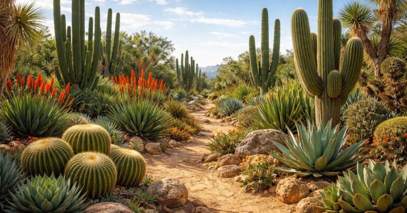 Les plantes fascinantes que vous rencontrerez dans le Cactus park