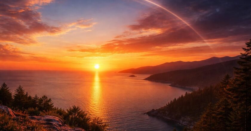 Les raisons derrière le soleil se couche à l’ouest et sa signification