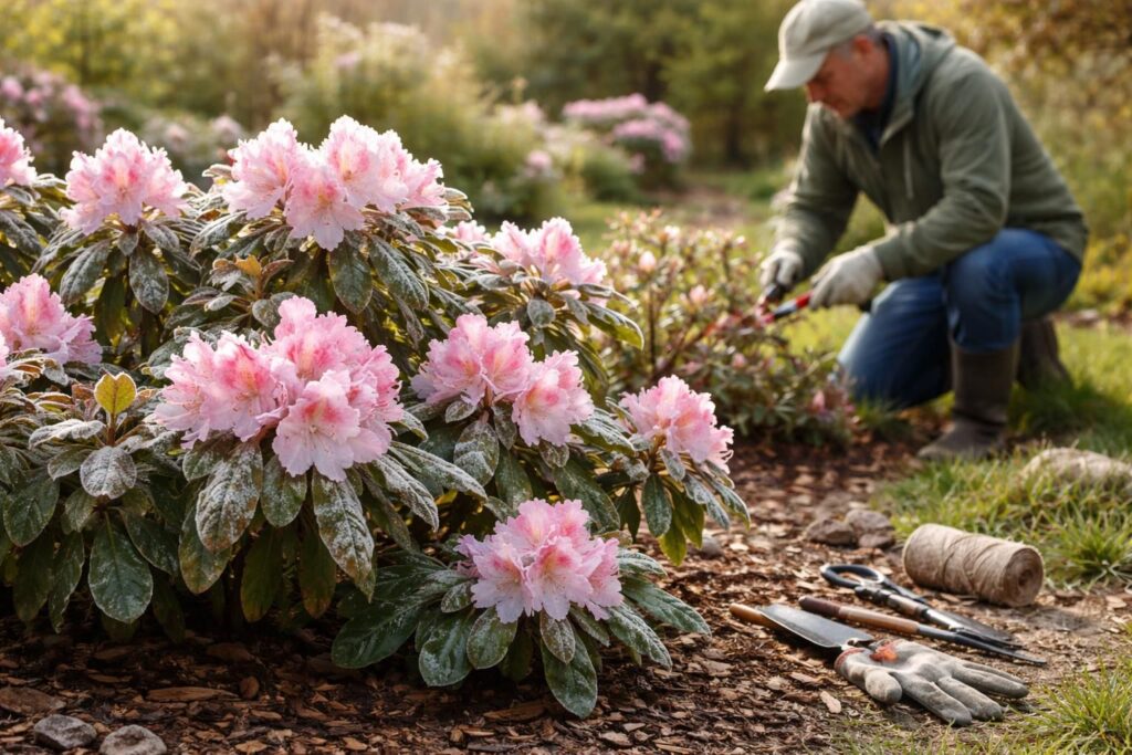 découvrez comment protéger et entretenir les rhododendrons simsii après un gel grâce à notre guide complet destiné aux jardiniers passionnés.