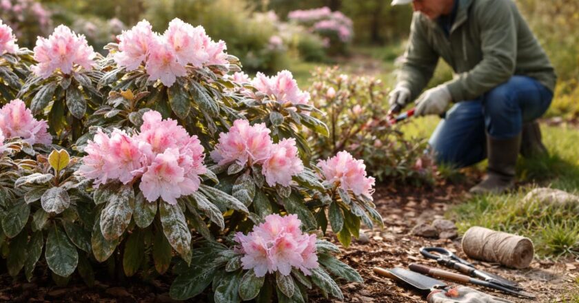 Les rhododendrons simsii gel et leur entretien : Guide pour les jardiniers