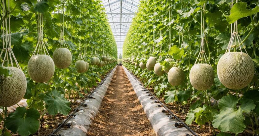 Les techniques de la culture verticale du melon pour une production optimale