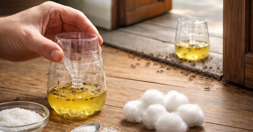 Piège à fourmis : comment le fabriquer et où le placer