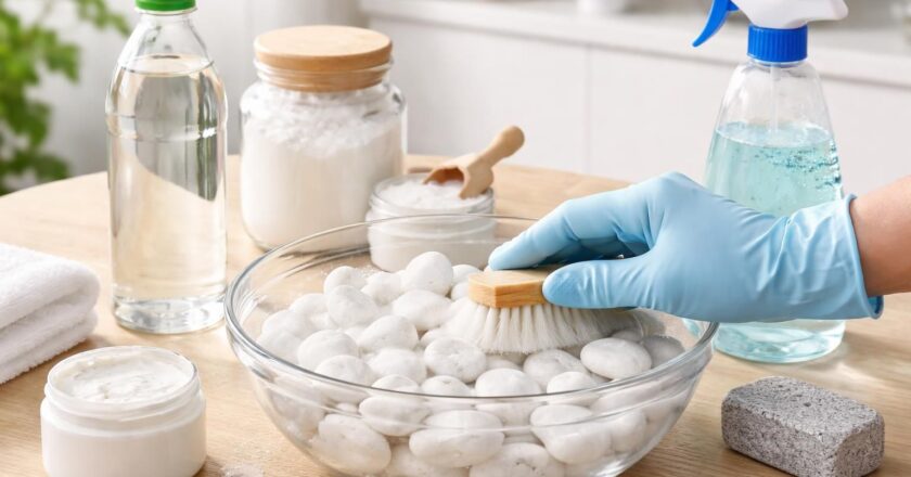 Comment blanchir des cailloux blancs ? Guide des produits les plus efficaces