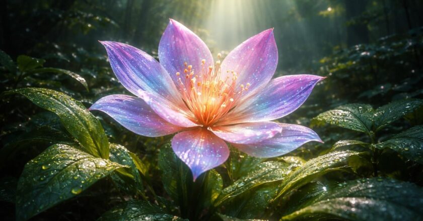 Découverte de la fleur la plus belle et rare sur Terre