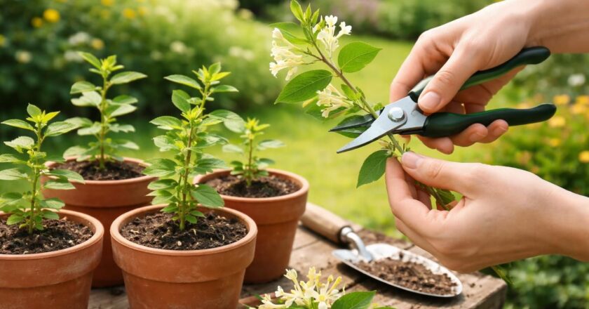 Découvrez comment faire la bouture de chevrefeuille pour embellir votre espace vert