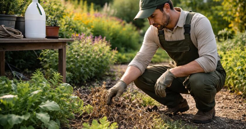Eau de javel comme désherbant : mythe ou réalité pour les jardiniers écologiques ?