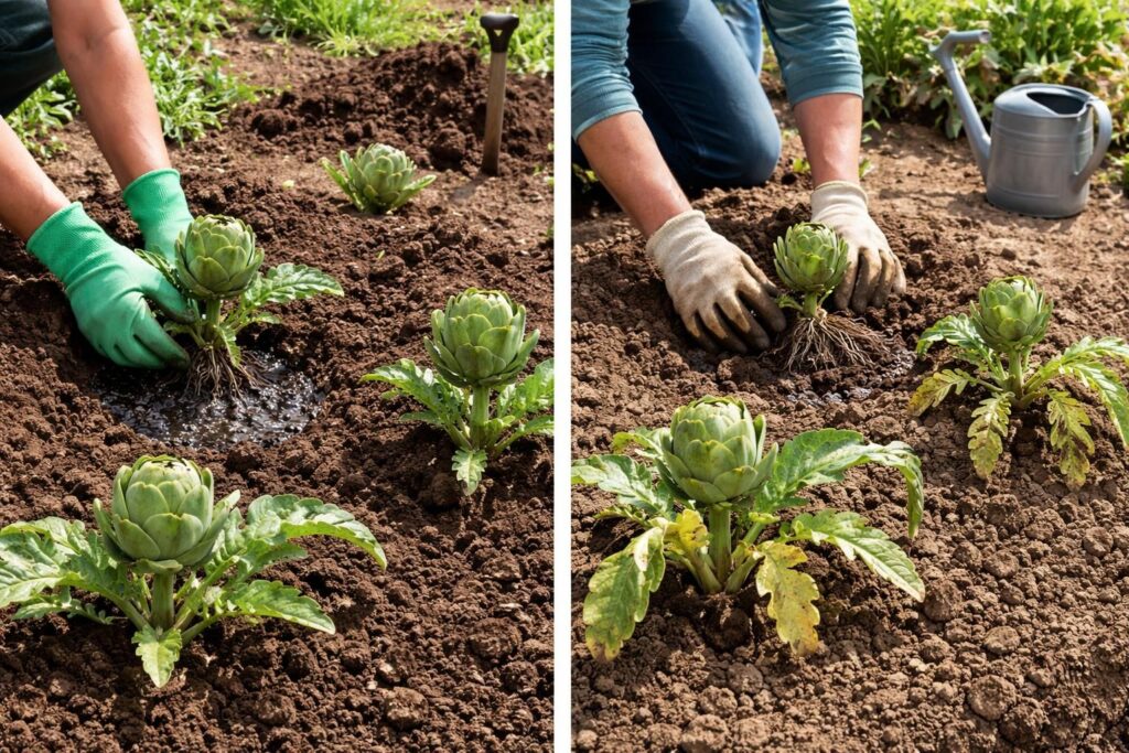 découvrez les erreurs courantes à éviter pour réussir la plantation de vos artichauts et assurer une récolte abondante et saine.