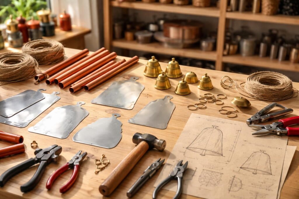 découvrez les matériaux essentiels pour apprendre à fabriquer des cloches de jardin uniques et décoratives, parfaites pour embellir votre espace extérieur.