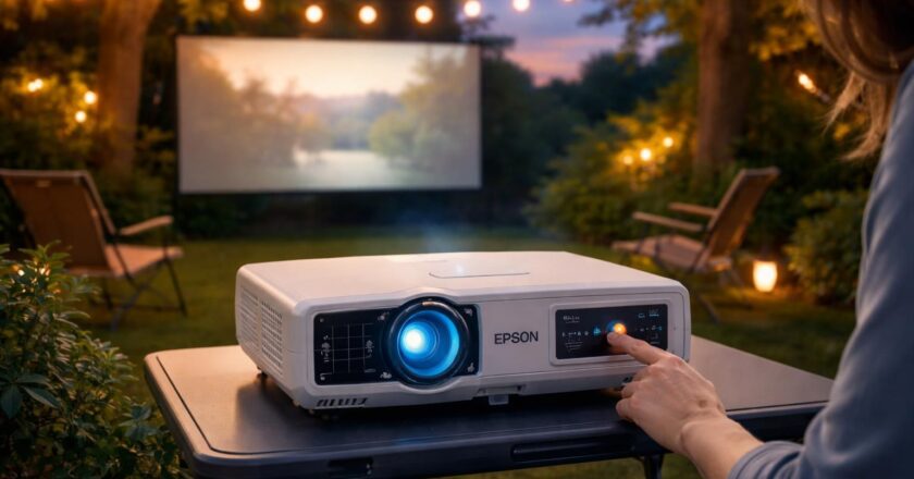 Son sans décalage : régler l’audio d’un vidéoprojecteur Epson en extérieur