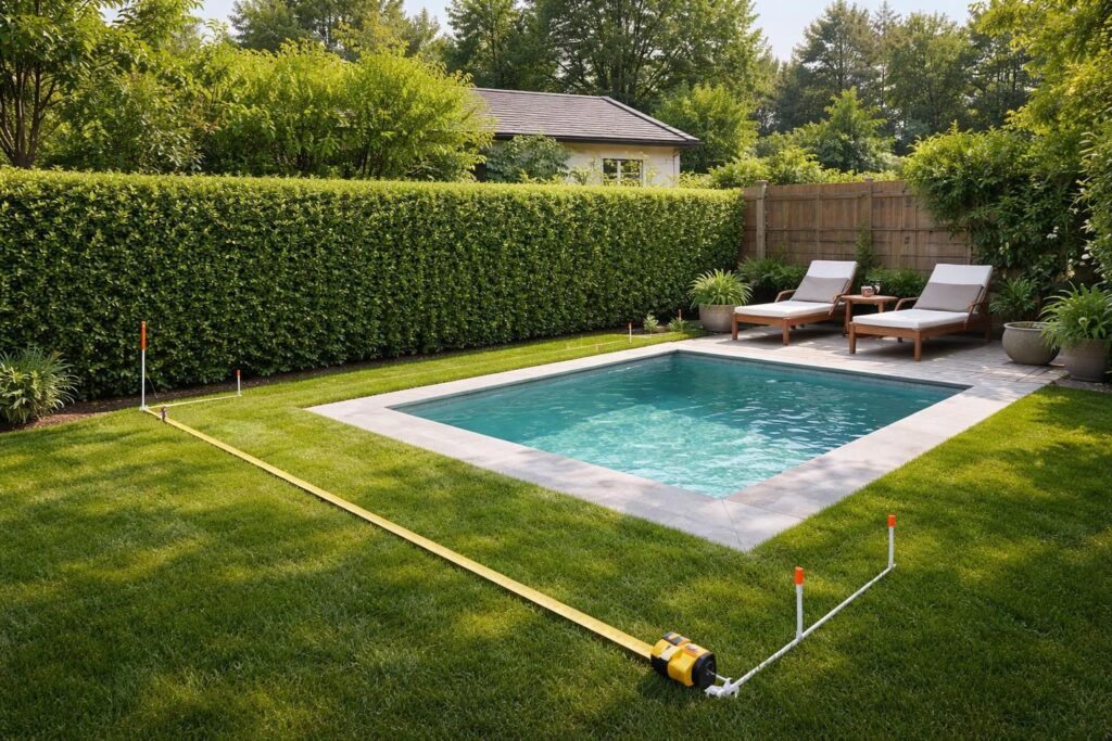 découvrez les règles essentielles sur la distance à respecter avec le voisin pour une piscine de moins de 10m2 afin de réussir votre projet en toute sérénité.