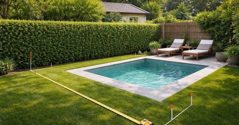 Tout savoir sur la distance avec le voisin pour une piscine de moins de 10m2 avant de commencer votre projet