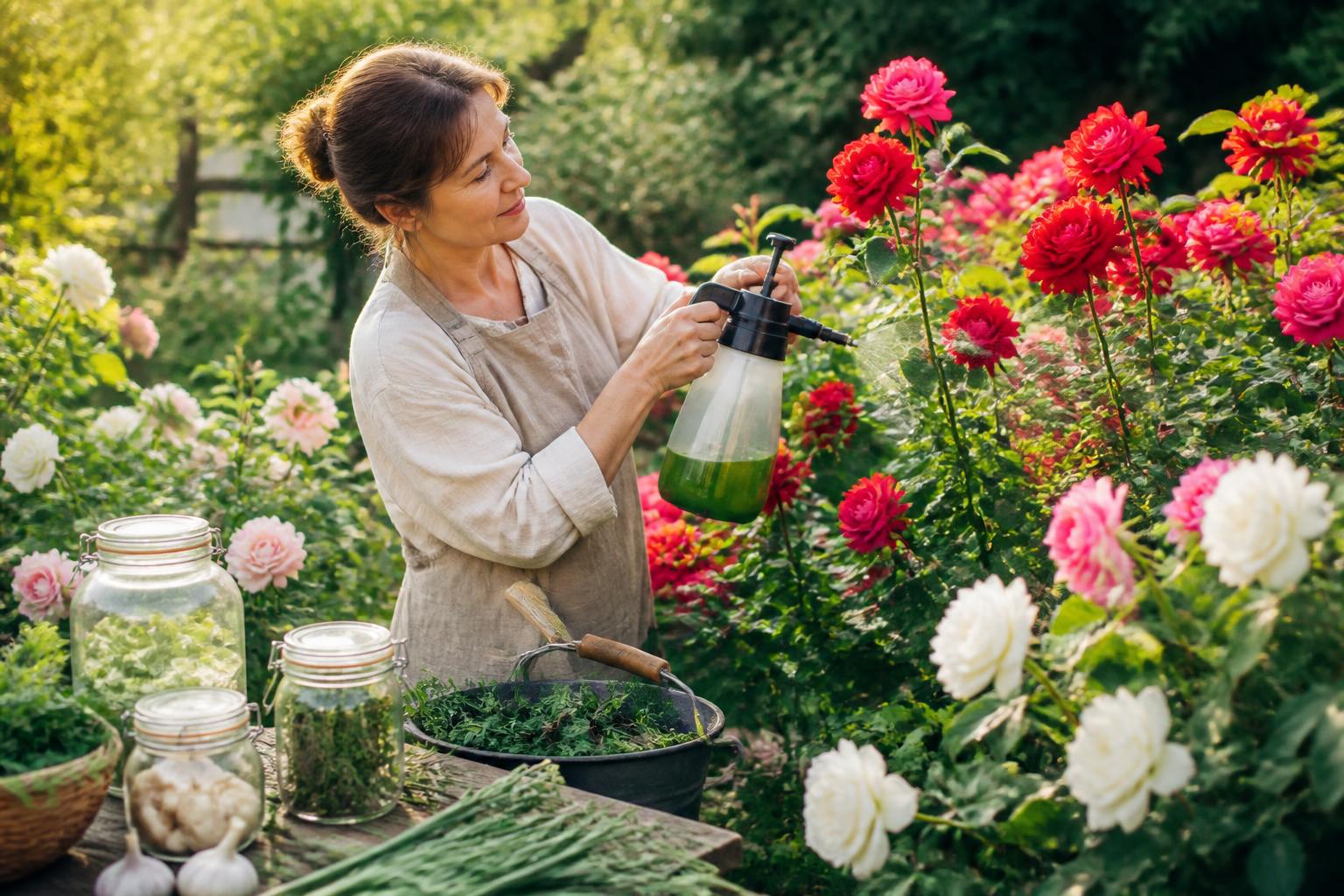 découvrez des remèdes de grand-mère efficaces pour lutter contre la maladie des rosiers et obtenir des fleurs éclatantes et en pleine santé tout au long de la saison.