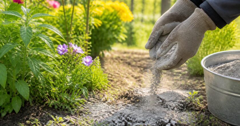 Cendre de bois en désherbant : une méthode simple pour entretenir votre jardin