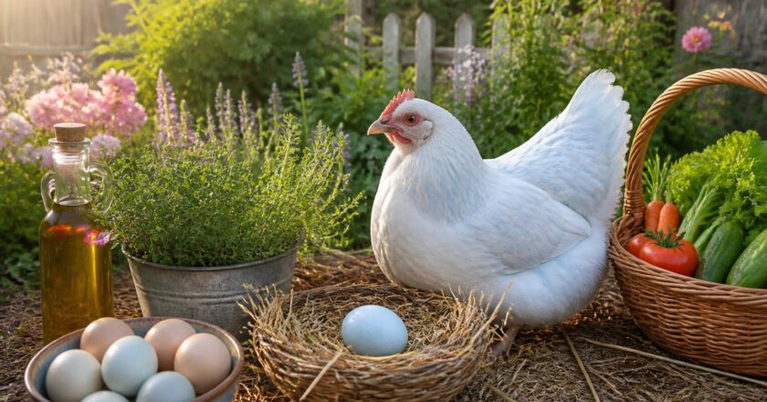 Comment élever une poule avec oeuf bleu et profiter de ses bienfaits
