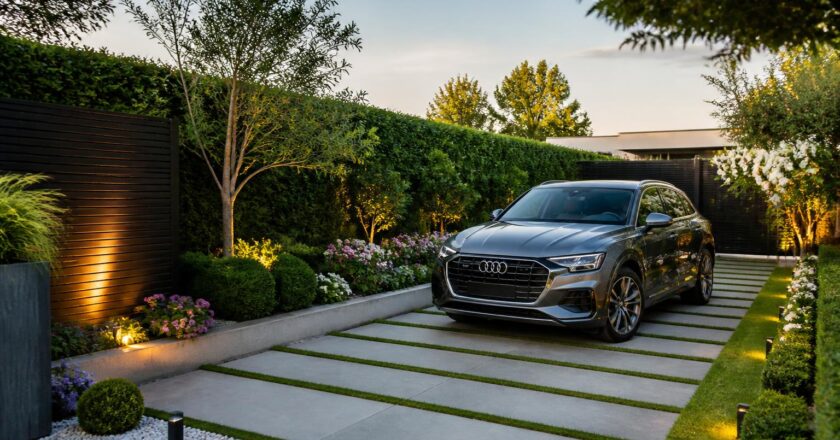 Idées créatives pour faire une place de parking dans son jardin
