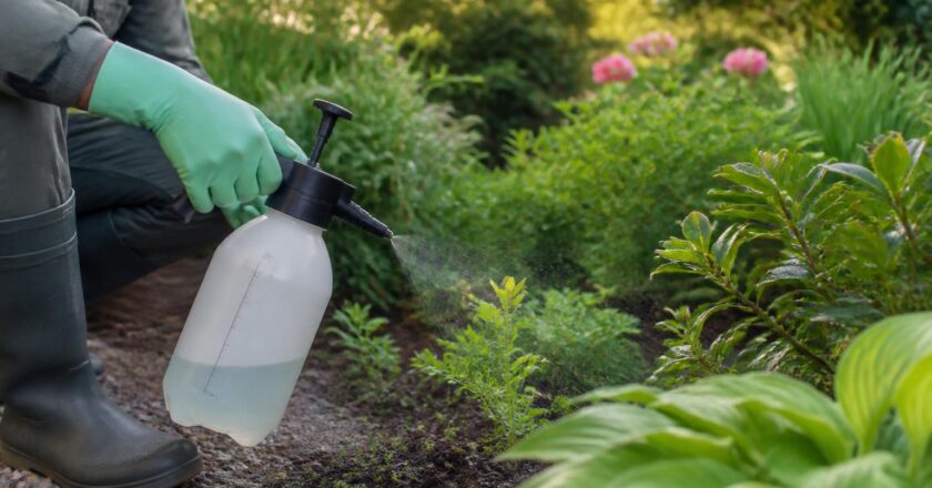 Le secret d’un bon jardinage : le bon dosage glyphosate pour 10 l d’eau