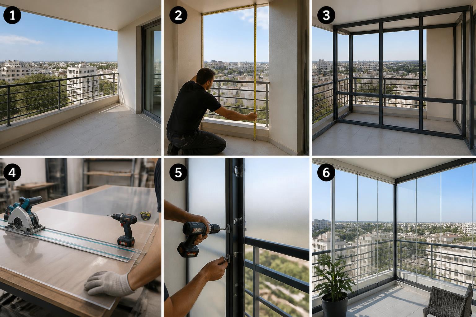 découvrez les étapes essentielles pour réussir la fermeture de votre balcon avec du plexiglas et profitez d'un espace lumineux et protégé au sein de votre appartement.