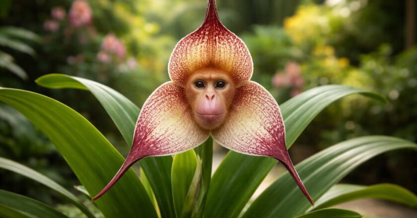 L’orchidée avec tête de singe : un trésor botanique à intégrer dans votre jardin