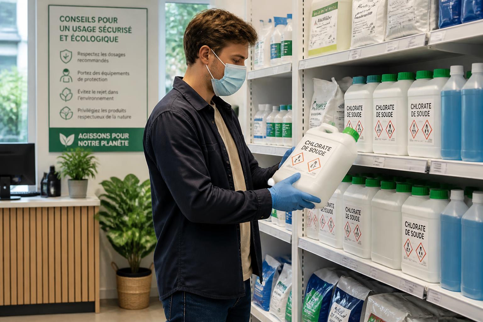 découvrez où trouver du chlorate de soude de manière responsable avec nos astuces pour des achats sûrs et respectueux de l'environnement.