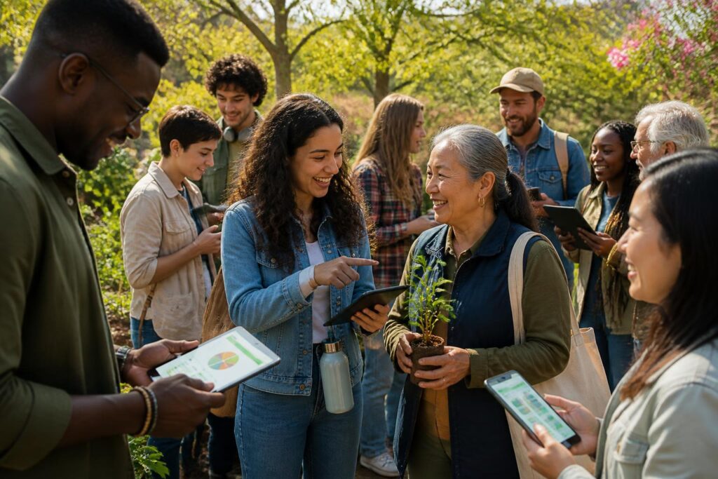 partagez vos résultats et découvrez les engagements de la communauté google lors du quiz de la journée de la terre. testez vos connaissances et contribuez à la sensibilisation environnementale !