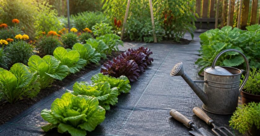 Bâche noire pour jardinage : un guide pour optimiser votre espace extérieur