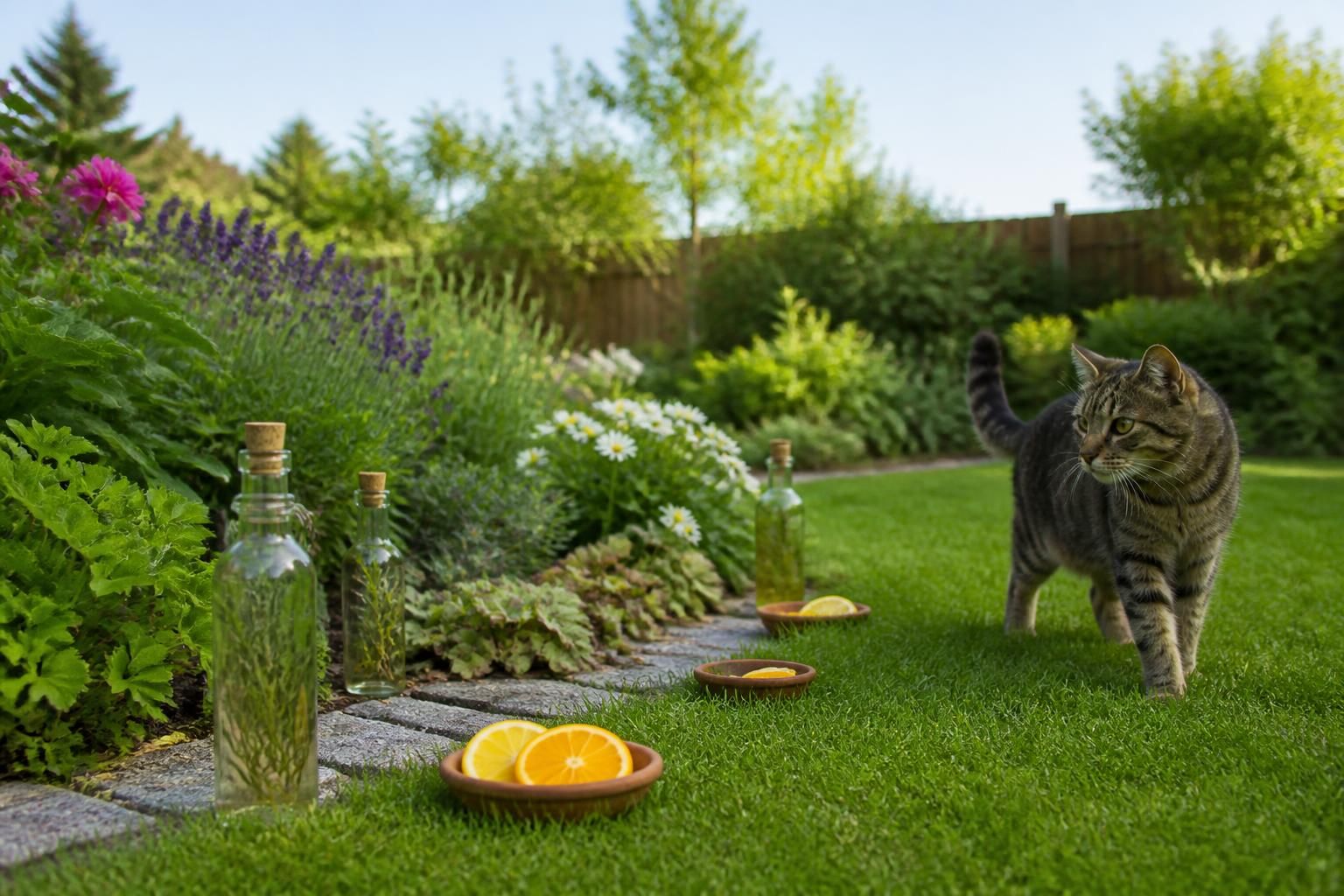 découvrez des astuces efficaces pour éloigner les chats de votre jardin grâce à des répulsifs maison naturels et faciles à réaliser.