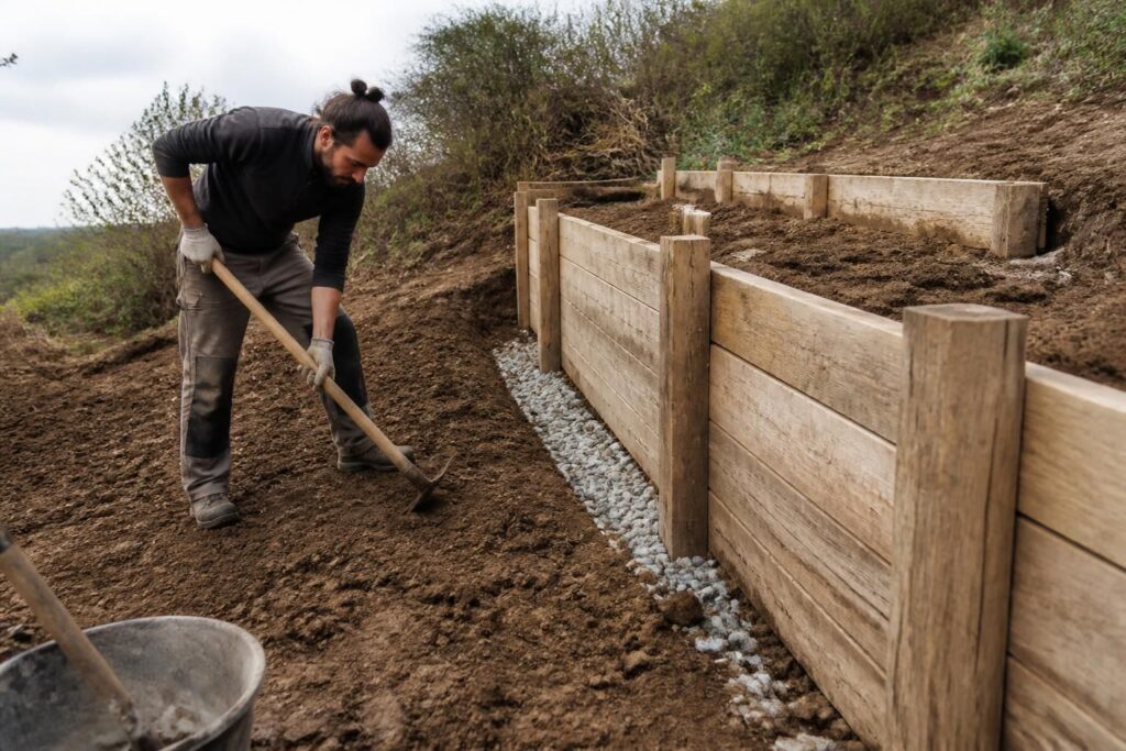 découvrez comment éviter les erreurs courantes lors de la réalisation d'une retenue de terre pas cher pour un chantier sécurisé et économique.