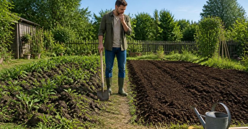 Faut-il désherber avant de retourner la terre : un guide pour les jardiniers novices