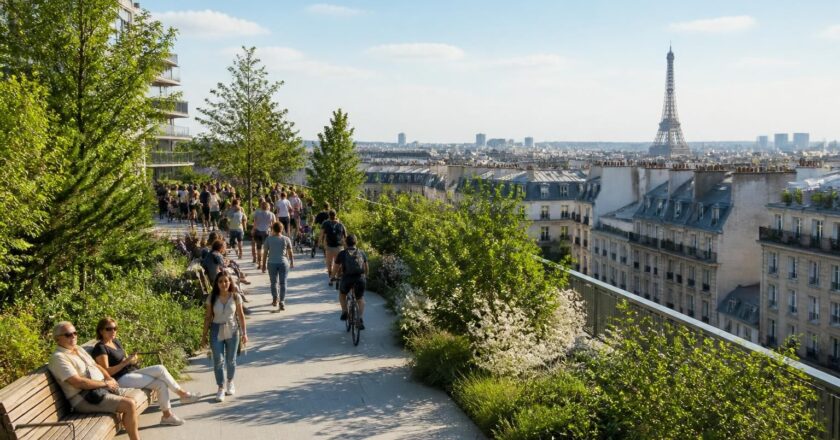 Les raisons pour lesquelles le highline park à Paris est un incontournable